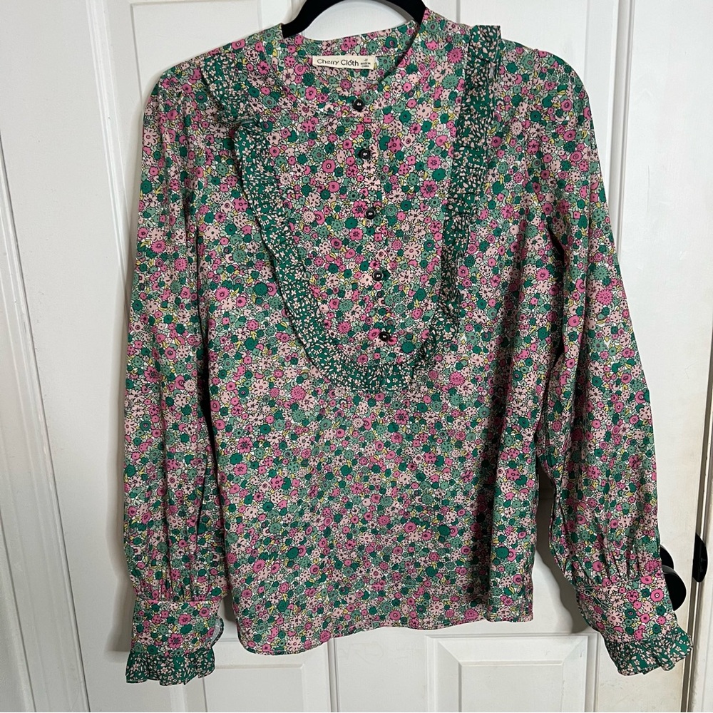 Cherry Cloth Blouse